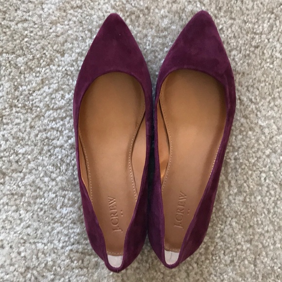 J. Crew Factory Shoes - J.Crew Factory Suede Flats